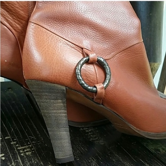 Gorgeous isabella fiore skull leather knee high boots - Picture 4 of 8